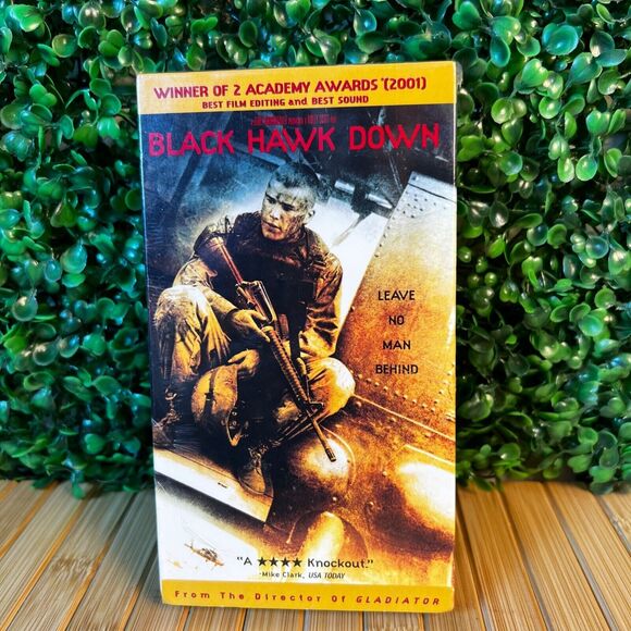 Vintage Black Hawk Down VHS, 2002 Sealed Block Bluster Video - Picture 1 of 10